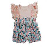 Boutique Baby Girls New Summer Kids Ruffle Designs Romper Fashion Lovely Clothes thumbnail-1