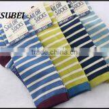 Shining Japanese Girl Stripe Jacqaurd Knee High Tube Christmas Stocking for Women Dress thumbnail-4