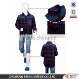 2016 High Quality Plaid Pattern Kid Shirt thumbnail-2