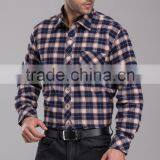 Bulk Wholesale Plaid Flannel Shirt European & America Style With Competitive Price thumbnail-6