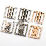 19.5mm Metal Alloy Down Coat Belt Buckle Waist Cummerbund Elastic Strap Buckle Nickle,black,gold BK-090 thumbnail-2
