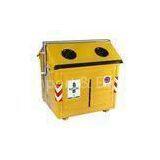 Aluminum Metal Trash Can Outdoor Water Proof, UV Resistant for Park