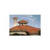 SGCC ASTM Metal Roofing Tiles Color Coated Safe CE SGS With Roman Aspirant System thumbnail-1