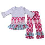 Girls Cheap Boutique Fall And Winter Outfits 2017 Cotton High Quality Outfits thumbnail-1