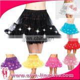 2015 fashion knee length dance wear skirt