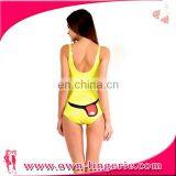 2016 Wholesale Hot Sexy Fat Women One Piece Plus Size Swimwear thumbnail-3