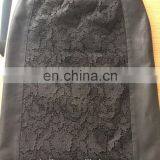 Girls pu Leather Straight Skirt With Lace thumbnail-3