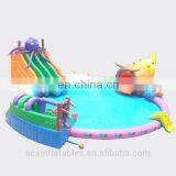 China Giant Adult Plastic Swimming Inflatable Pools thumbnail-2