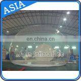 Transparent PVC Inflatable Bubble Tent / Clear Car Cover For Sale