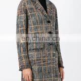 MIKA2386 Multicolour Lapel Coat