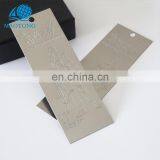 Personalized Custom Cheap Anime Stainless Steel Laser Engraving Metal Bookmark Blank