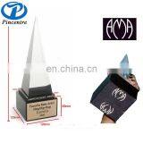 Wholesale Crystal Replica America Music Award Trophy With Wood Base thumbnail-1