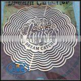 Christmas Wind Chime Metal Crafts Gold and Silver Iron Pendant for Home Decoration thumbnail-1