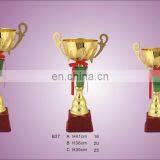 Factory Wholesale Supplies Metal Trophy Designs Customized