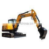 China SANY SY50C 5 Tons Small Mini Excavator Digging Machinery for Sale thumbnail-1