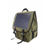 Lightweight nylon waterproof backpack with solar charger solar bag laptop