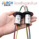 Small Current 1A 5A Each 4 Wires Used Wind Power Generator , Wind Turbine Slip Ring