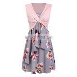 EBay Explosion Models Women's European and American New Fashion Printed Dress Vest Sling Two-piece Large Size Women's Clothing thumbnail-6