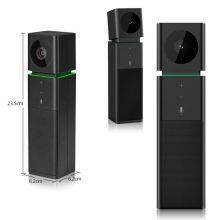 CIB Cube Black 1080P 30FPS USB2.0 LED Light Ring Touch Screen Camera Speaker Microphone All-in-One Conference Video Camera thumbnail-2