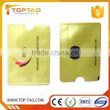 Customized Anti-scan Credit Card Protector Rfid Blocking Sleeves thumbnail-3