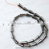 6x12MM Loose Magnetic Hematite Square Beads 16" thumbnail-1