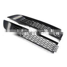 Custom Car Accessories Black Front Grill Inserts Trim Honeycomb Mesh Grill Ring Cover Kit For Tesla Model Y thumbnail-4