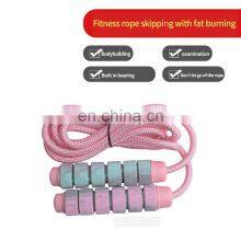 Wholesale Weighted Jump Rope Sports Fitness Weight Adjustment Foam Handle 3M Speed Jumping Ropes thumbnail-3