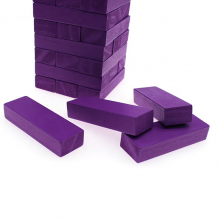 Wooden Block Stacking Giant Tumbling Tower Game thumbnail-2