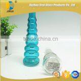 100ml Pagoda Blue Clear Reed Diffuser Glass Bottle With Cork thumbnail-2