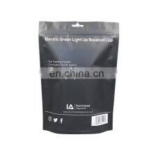 Wholesale Frosted Plastic Bag Clothes Zip Lock Self Sealing Bag Clothing Packaging Frosted Custom Print Zipper Bag thumbnail-4