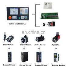 High Quality 4 Axis Controller for Cnc Milling Machine Mini VMC Control Board Plc Programming USB Panel