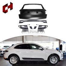 CH Wholesale Vehicle Modification Parts Rear Diffuser Front Lip Support Kit Body Parts For Macan 2014-2017 to 2018-2021 thumbnail-4