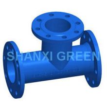 Ductile iron pipe fittings and flange adaptors