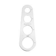 Kitchen Measuring Tool Stainless Steel Spaghetti Noodle Cake Pizza Measurer for Pasta thumbnail-2