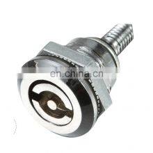 MS704A & MS704C Silver Chrome Plated Adjustable ZDC Cabinet Barrel Cam Door Lock