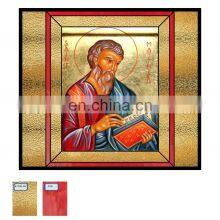 Custom Made Variety Boutique Cathedral Clear Art Architectural Tifany Stained Glass Sheets Church Pulpit Glass thumbnail-3