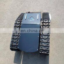 All Terrain Electric Chassis Wheelchair Construction Machinery Parts Tracked Robot thumbnail-3