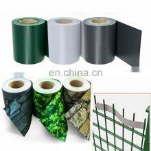 PVC Vinyl Strip Fence Roll uv Screen Fabric Panel Cover for Garden Decoration thumbnail-1
