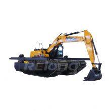 Factory Price Amphibious Excavator Dredging Machinery for Wetland Swamp Marsh River thumbnail-3