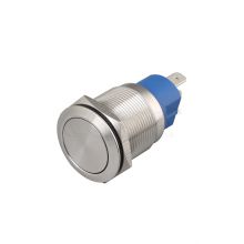 ip65 22mm rgb tri-color 220v 1 normally open and 1 normally close 10a momentary switch