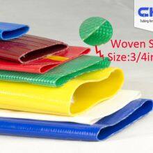 UV Stabilized PVC Agricultural Irrigation Water Discharge Sunny Layflat Hose thumbnail-2