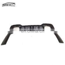 G20 M Tech Carbon Fiber CMS Style Rear Diffuser With Light Rear Bumper Lip Rear Separator For BMW 3 Series G20 thumbnail-5