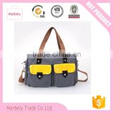Mummy Bag Nappy Changing Bag Mommy Messenger Bag with Mat