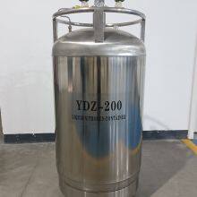 Self Pressurized Tank YDZ-200 High-quality Laboratory Stainless Steel Liquid Nitrogen Tank thumbnail-1