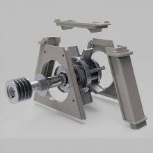China Manufacturer Shot Blasting Machine Accessories Motor Driving Turbine Shot Blasting Machine for Sand Blasting Machine Parts thumbnail-5