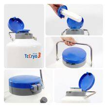Belize 10L YDH Liquid Nitrogen Dry Shippers TcCryo Sperm Collection Container thumbnail-2