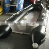 Hypalon/PVC CE 2012 Hot selling Aluminum floor assist boat 380 Inflatable Boat