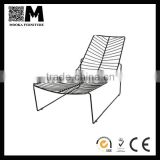 modern leisure beach Arper Leaf Chaise Lounge wire chair