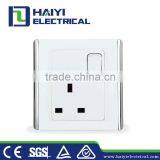 BS Standard 1 Gang Switch 1 Socket