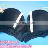 Basic Black Bra, Plus Size Bra thumbnail-2